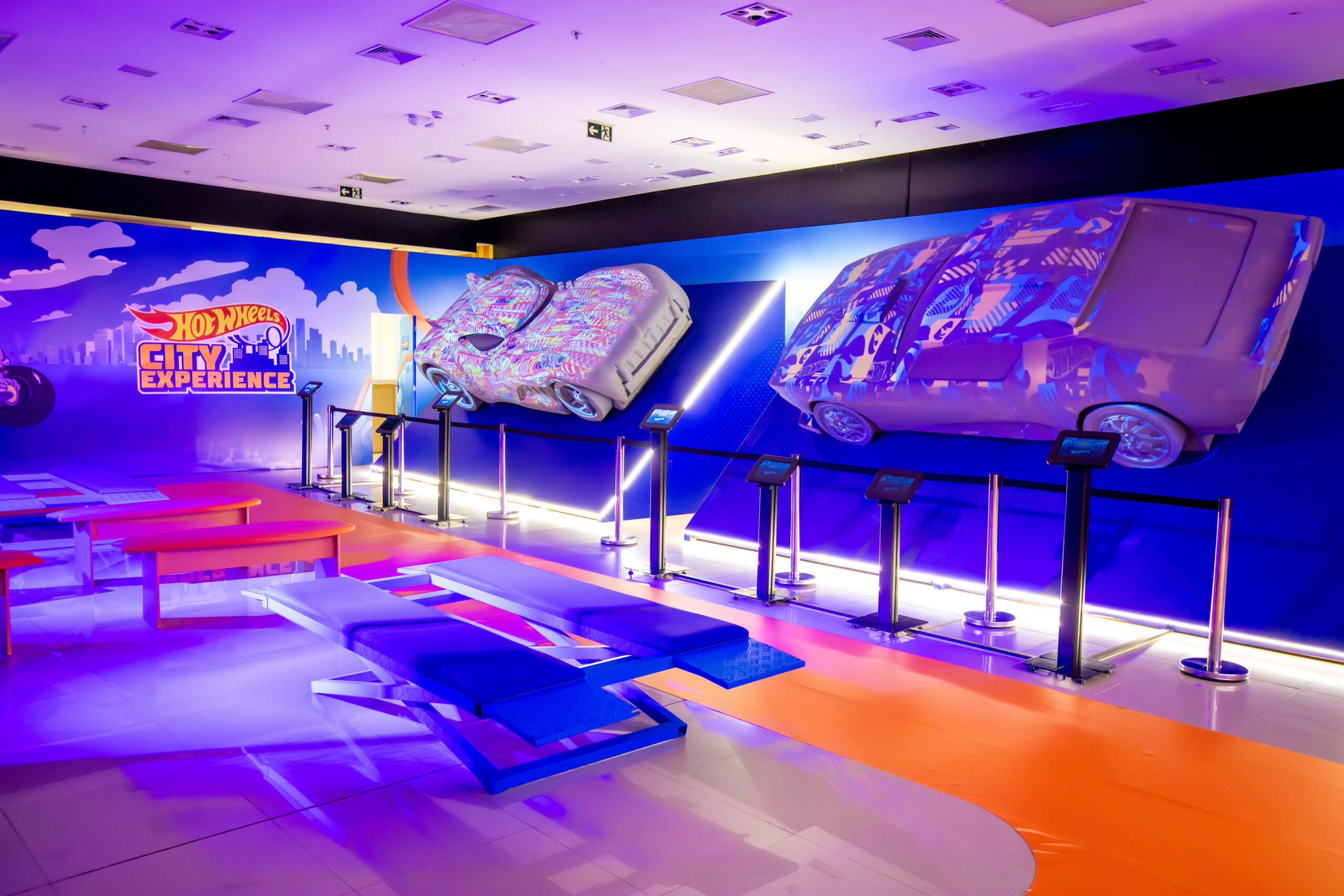 Hot Wheels City Experience que está acontecendo no Shopping Praia de Belas, em Porto Alegre/RS FOTO: Marcos Nagelstein/Agência Preview.